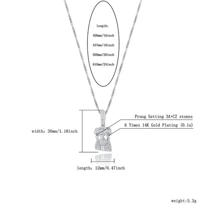 925 Sterling Silver Jesus Pendant