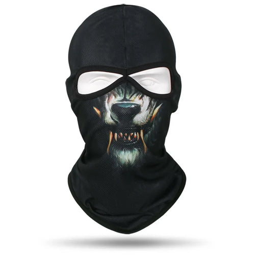Snarling Wolf Balaclava