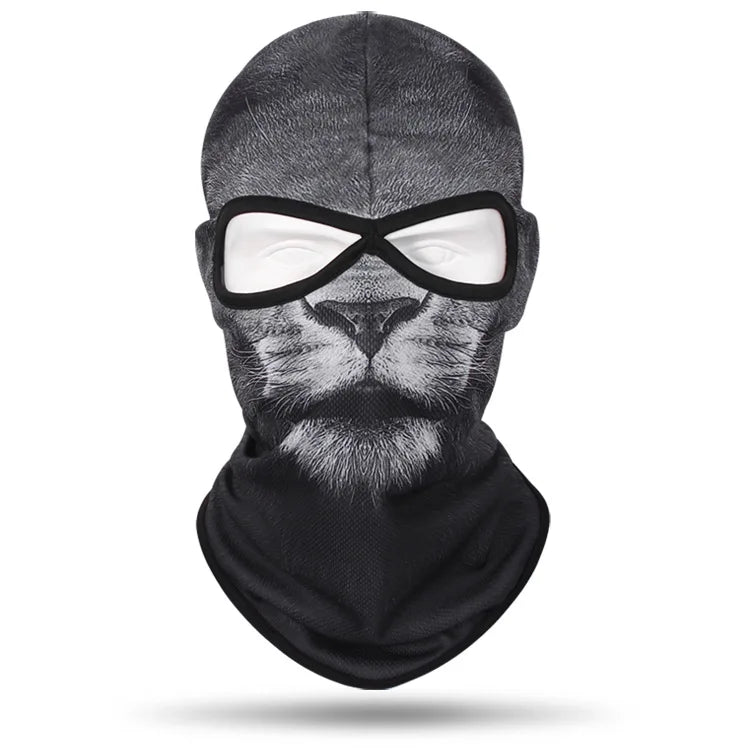 White Husky Face Balaclava