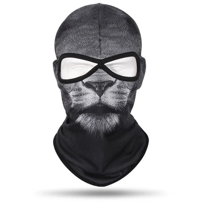 White Husky Face Balaclava
