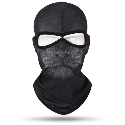 Snarling Wolf Balaclava