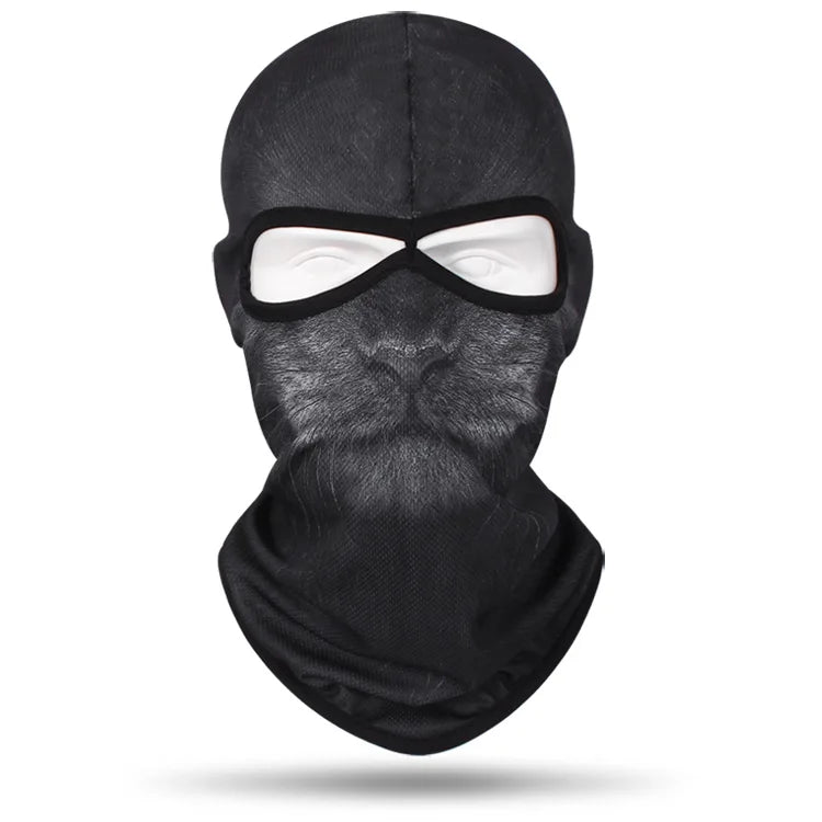 White Cat Face Balaclava