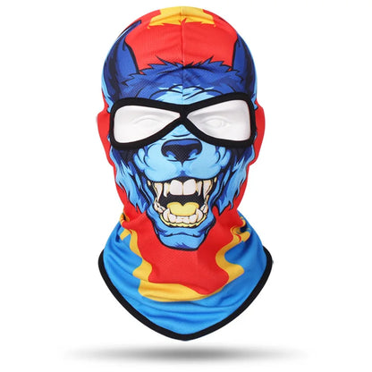 Snow Dog Face Balaclava