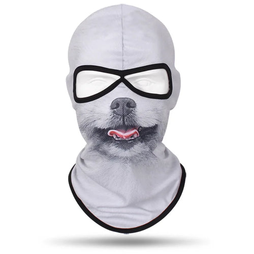 Snow Dog Face Balaclava