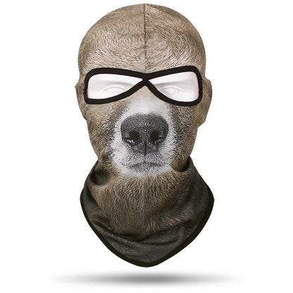 Border Collie Face Balaclava