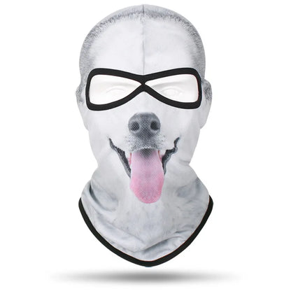 Snow Dog Face Balaclava