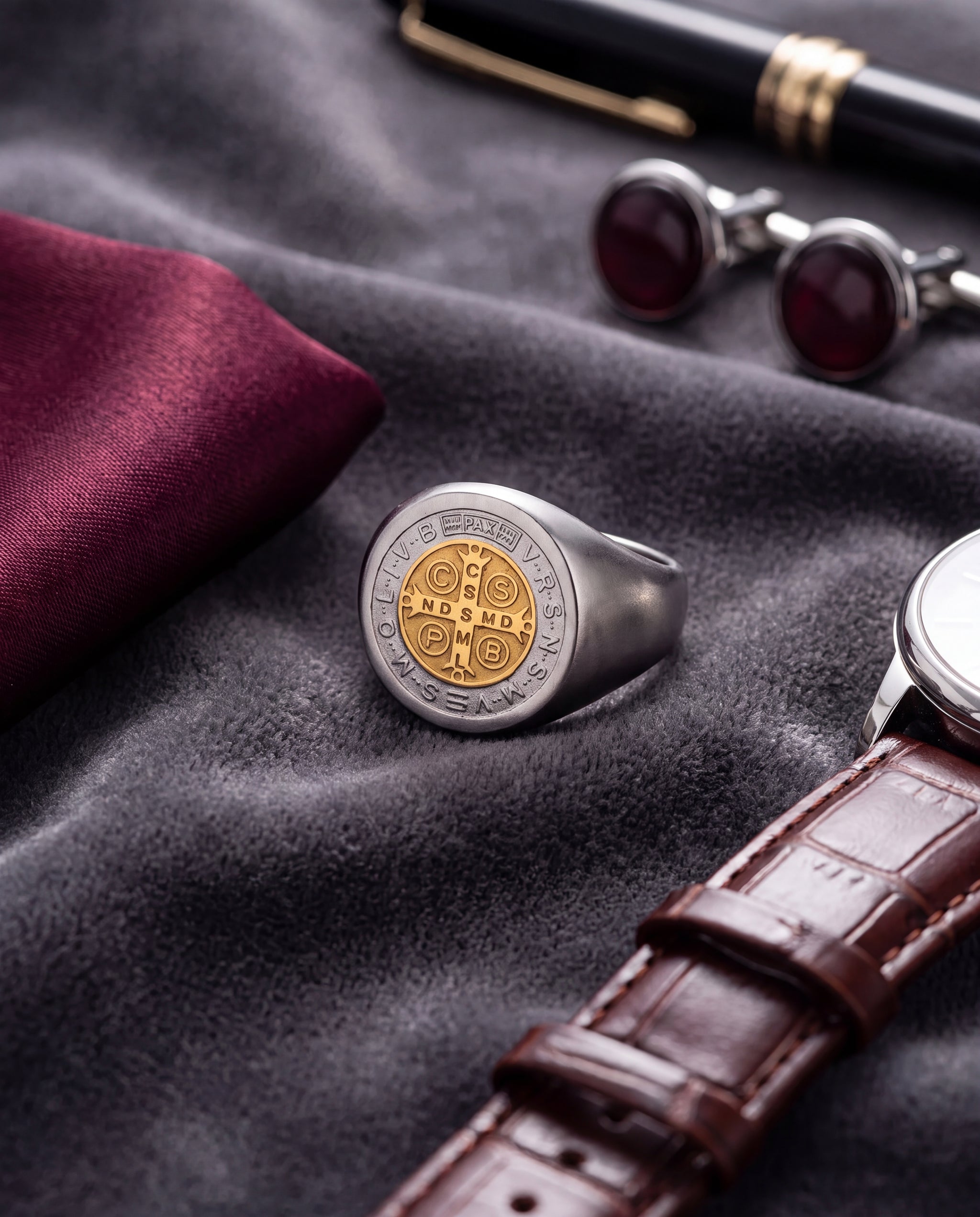 St. Benedict Cross Ring