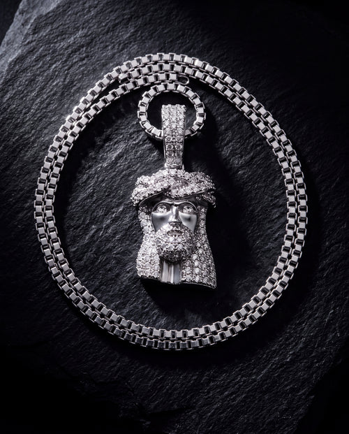 925 Sterling Silver Jesus Pendant