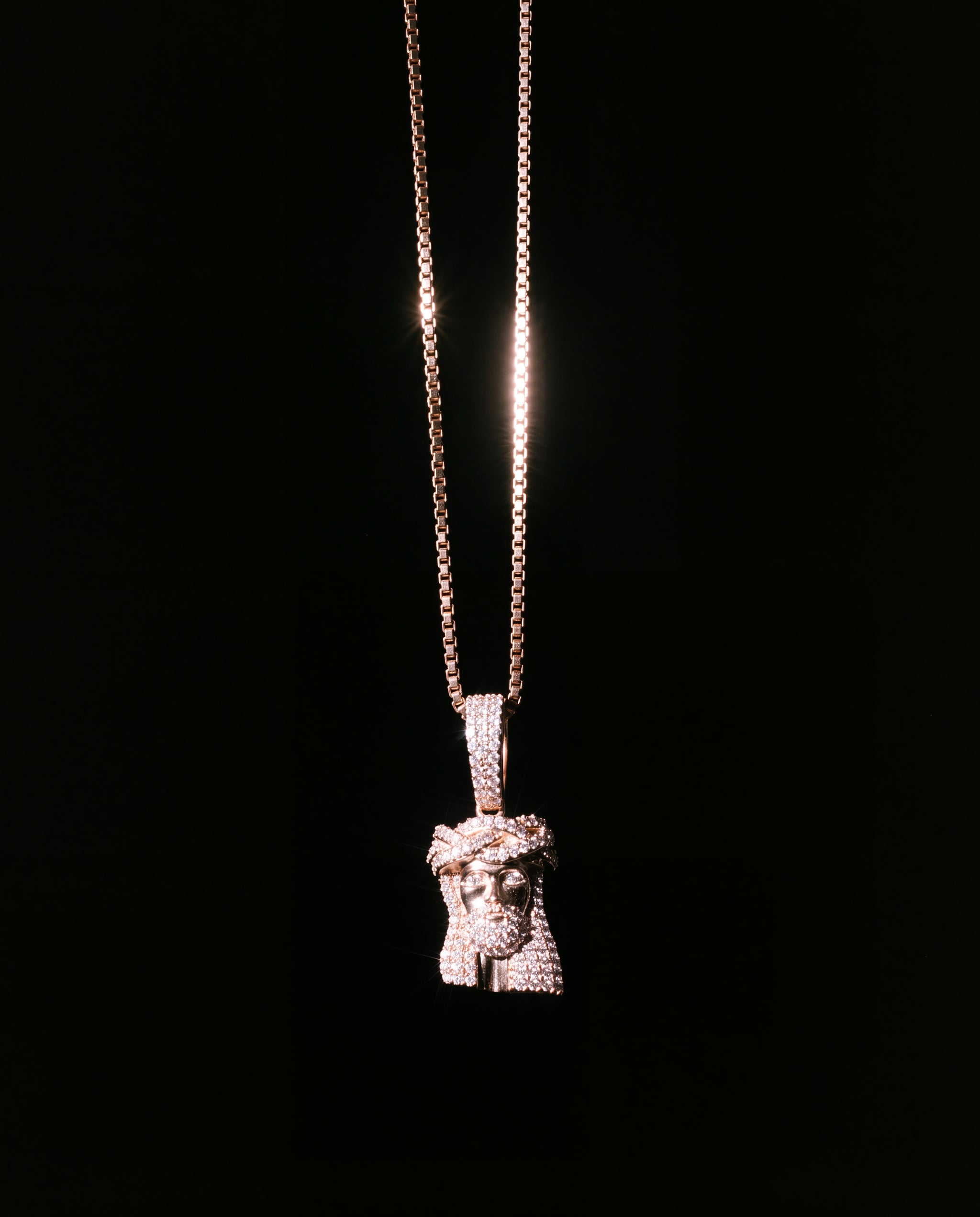 925 Sterling Silver Jesus Pendant