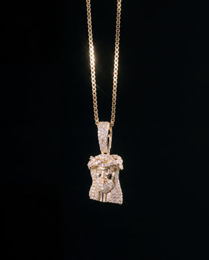 925 Sterling Silver Jesus Pendant